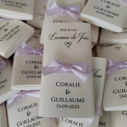 For Happy tears Tissue pack, Personalized Wedding favors, Personalized Wedding Favors, Wedding Tissue packs, Wedding decor Good Vibrations