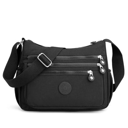 Shoulder Bag Crossbody Bag for Women Messenger Bags Waterproof Nylon Ladies Handbag Good Vibrations