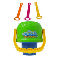 New Children Kids Boy Girl Blowing Bubble Toys Summer Anti-spill Bubble Bucket Outdoor Fun Toys Does Not Contain Water Good Vibrations