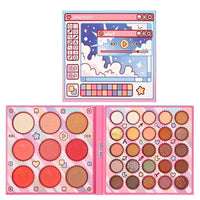 15 to 46 Colors Eyeshadow Palette Colorful Eye Shadow Palettes Makeup for Face Eyes Gift for Girl Beginner Good Vibrations