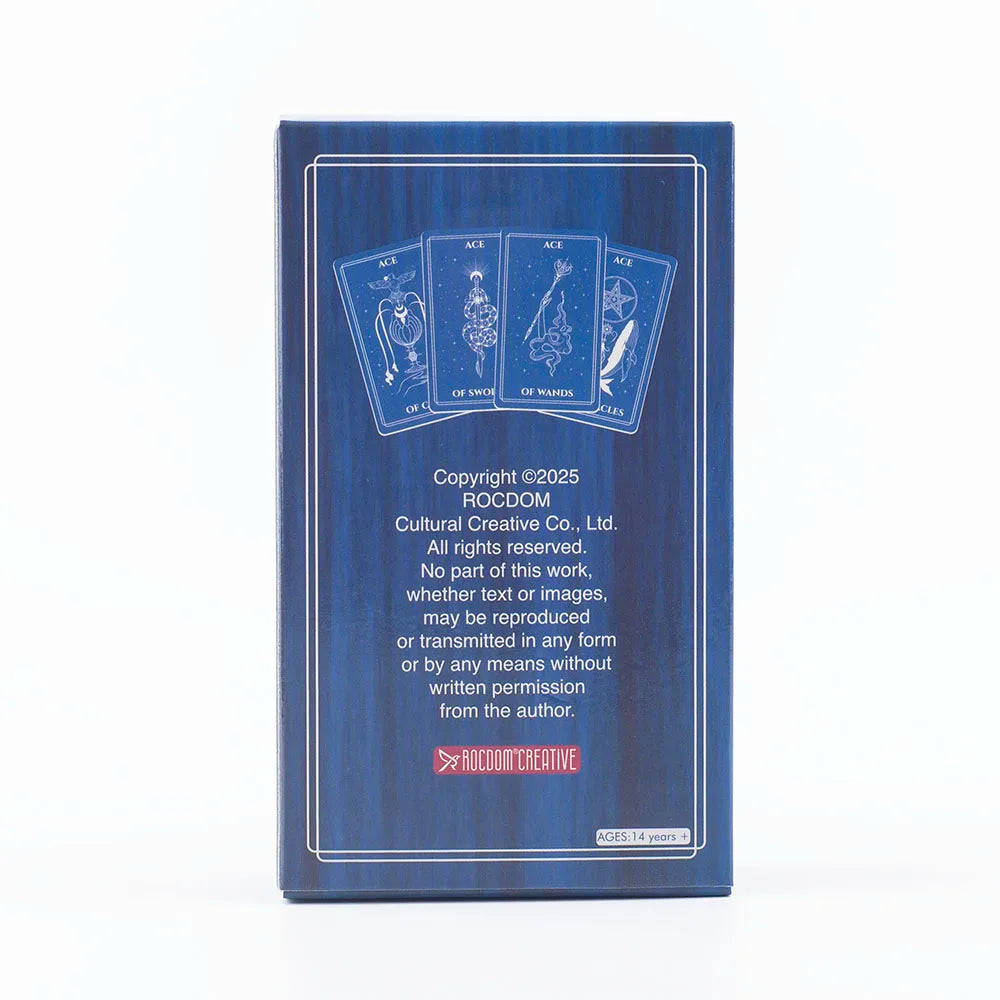 Celestial Tarot filled with the mysterious atmosphere of cosmic celestial bodies Divination Edition Deck Board Playing Games Good Vibrations