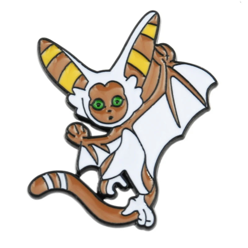 Cartoon Avatar Appa Enamel Pin Cute Badges on Backpack Brooches For Women Lapel Pin Clothing Jewelry Cosplay Accessories Gifts Good Vibrations