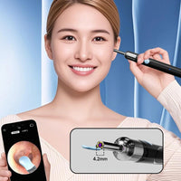 Visual Ear Cleaner Camera WIFI Ear Pick Waterproof 6LEDs Ear Sticks HD1080P 4.2MM Digital Ear Wax Removal Kits Ear Spoons Case Good Vibrations
