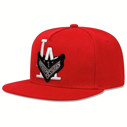 Unisex Los Angeles Embroidery Hip-hop Hats Spring Autumn Outdoor Adjustable Casual Baseball Caps Trucker Caps Sunscreen Hat Good Vibrations