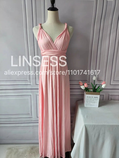 Multiway Maxi Dress Bridesmaid Dress Infinity Cocktail Dress Floor Length Bridesmaid Dress Maxi Dress for Bridesmaid Gifts Good Vibrations