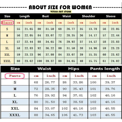 Elegant White Women's Suits Double Breasted Two Piece Jacket Pants Female Clothing Wedding Party Office Lady Blazers Sets Good Vibrations