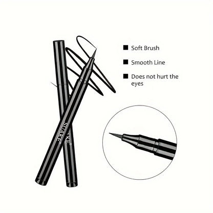 Quick-dry Eyeliner Pencil Makeup Long Lasting Smooth Matte Eye Liner Waterproof Anti Smudge Liquid Eyeliner Pen Eyes Cosmetics Good Vibrations