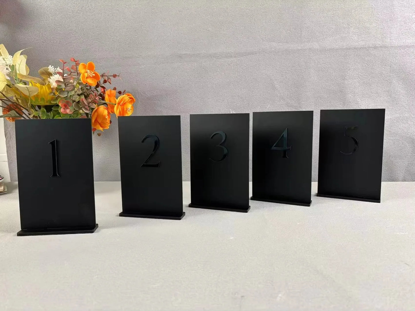 Wedding Table Numbers 3D Gold Mirror Wedding Table Decor Luxury Wedding Table Numbers Wedding Elegant Table Decor Good Vibrations