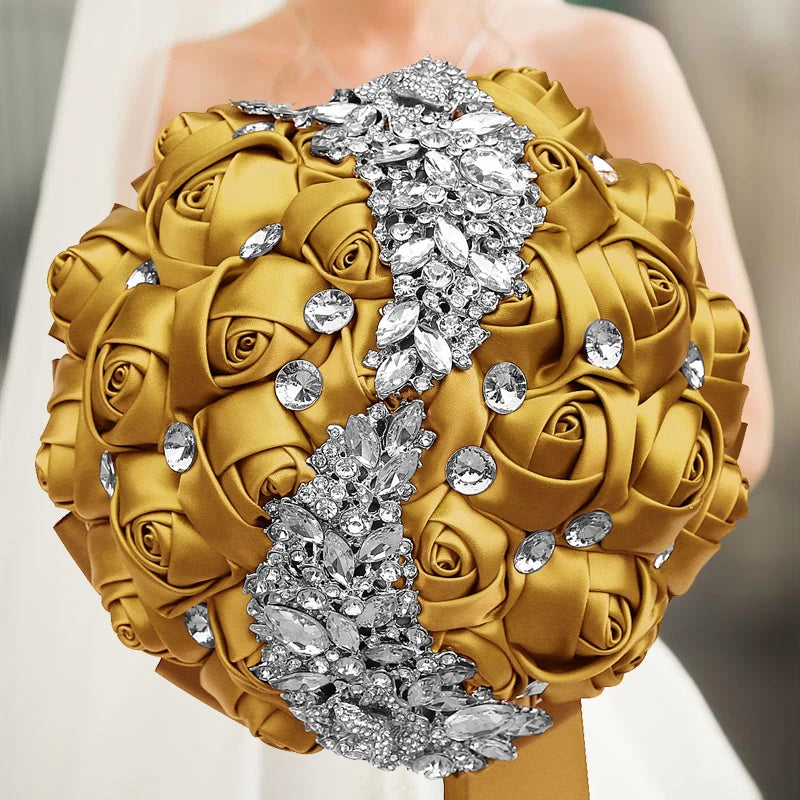 Navy Wedding Bouquet Bridesmaid Bridesmaid Holding Flowers for Wedding Decoration Good Vibrations