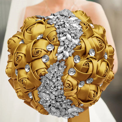 Navy Wedding Bouquet Bridesmaid Bridesmaid Holding Flowers for Wedding Decoration Good Vibrations