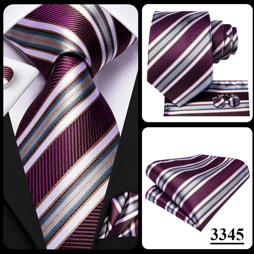 Hi-Tie Blue Business Solid 100% Silk Men's Tie NeckTie 8.5cm Ties for Men Formal Luxury Wedding High Quality Gravata Good Vibrations