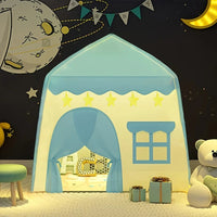 Children Flower Princess Castle Play Tent Foldable Indoor Outdoor Toy House Gift for Girls Boys Birthday Party Playtime Fun Good Vibrations