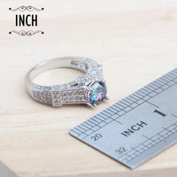 925 Sterling Silver Jewelry Sets For Women Wedding Jewelry Ladies Purple Zircon Earrings Bracelets Set Rings Pendant Necklace Good Vibrations Adult Super Store