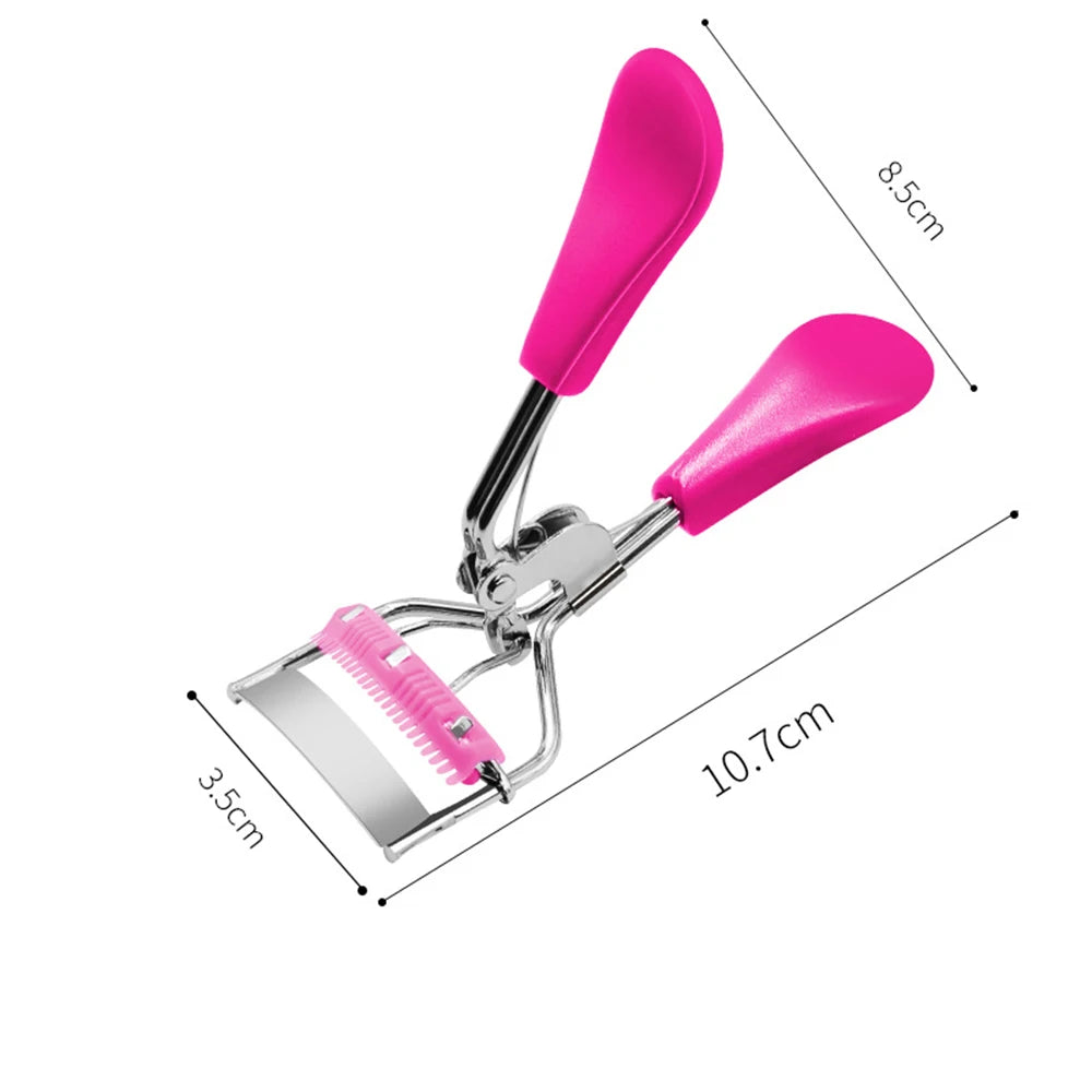 1pcs Eyelash Curler Make-up for women Beauty makeup tools Cosmetics Lady Eye Lashes Curling With Comb Clip Eyelashes Tool Good Vibrations