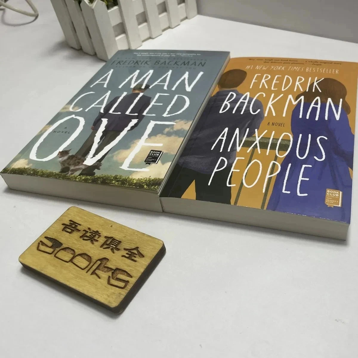 2Books Set by Fredrik Backman Anxious People And A Man Called Ove Book in English Libros Good Vibrations