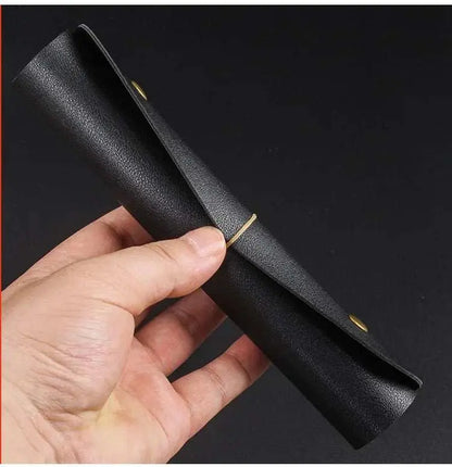 Leather Herb Tobacco Rolling Tray Foldable Cigarette Tobacco Rolling Tray Tobacco Roller Grinder Tray Herb Tobacco Storage Tray GOOD Vibrations Adult Super Store