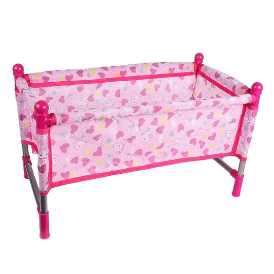 Bed - Dolls - Includes Mattress & Bedding, Kids indoor Playset Good Vibrations