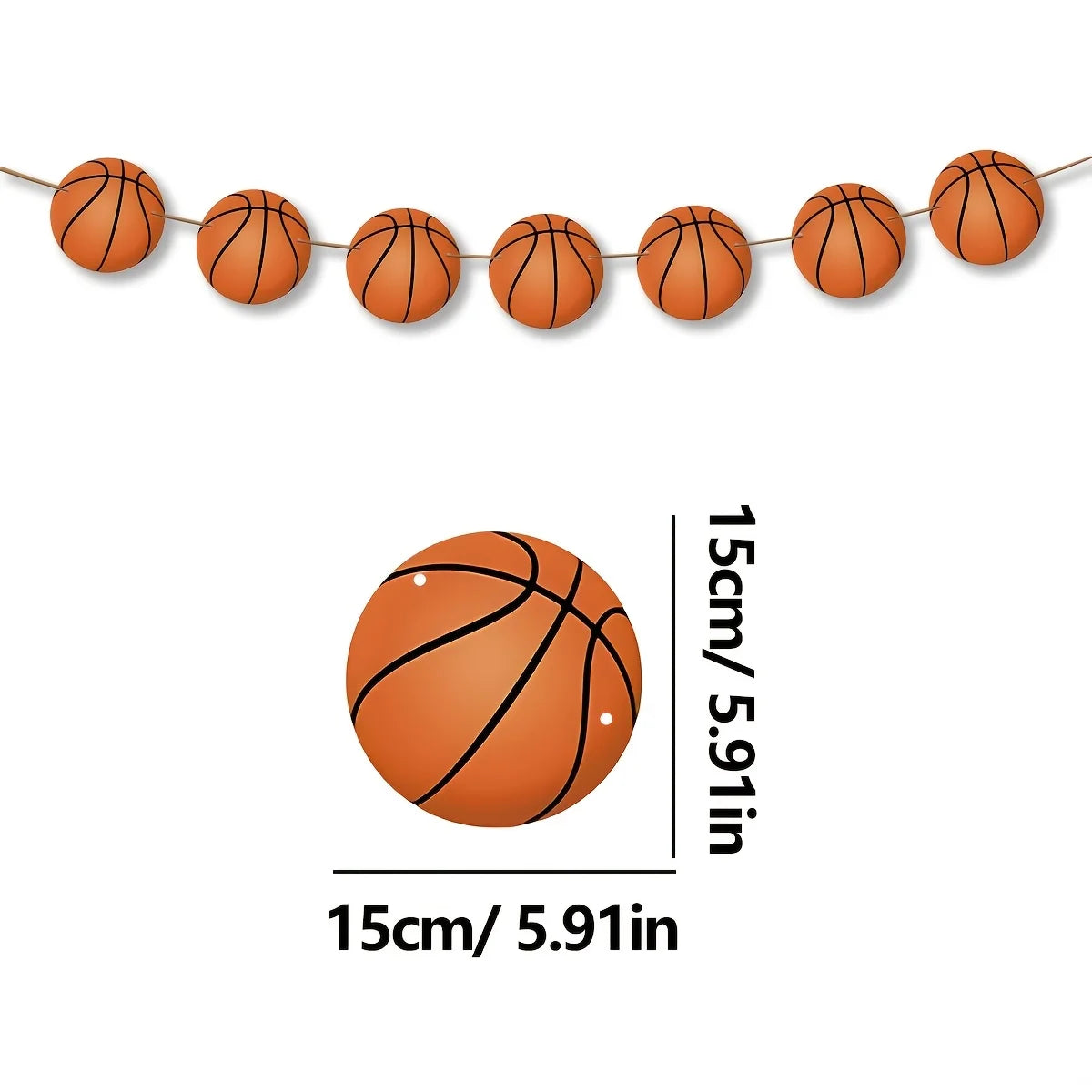 Basketball Party Banner Decor Basketball Hoop Banner Garland Decor Happy Birthday Decor Basketball Birthday Decoration Banner Good Vibrations
