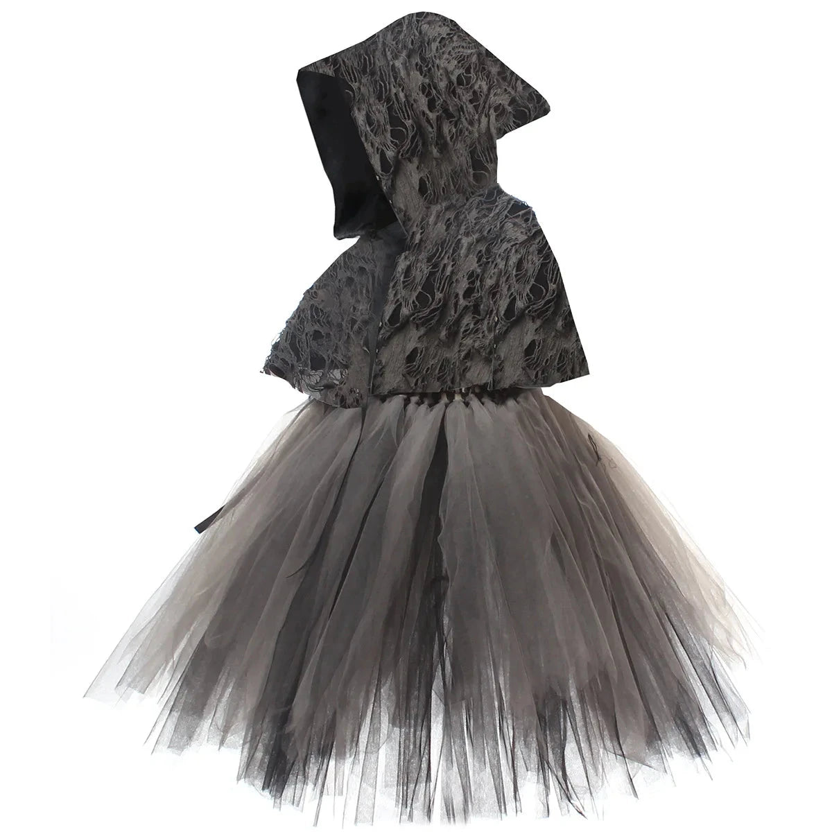 Halloween Grim Dresses Horror Death Cosplay Black Cloak Costume kids Girls Party Clothes Halloween Dress Demon Ghosts Costume Good Vibrations