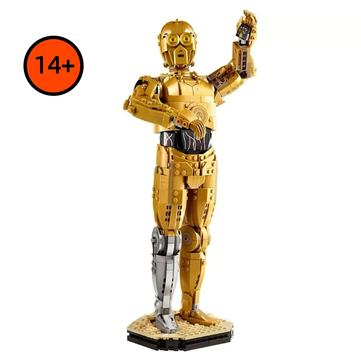 2025 NEW 75398 1140pcs C-3PO Droid Model Building Blocks Bricks DIY Assembly Home Decor Toys for Children Boy Christmas Gifts Good Vibrations