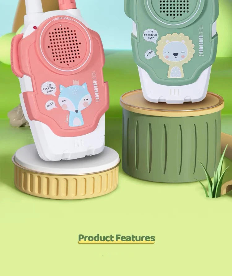 Walkie-talkie mobile phone outdoor cute toy children parent-child intercom machine cartoon boys and girls educational toy gift Good Vibrations