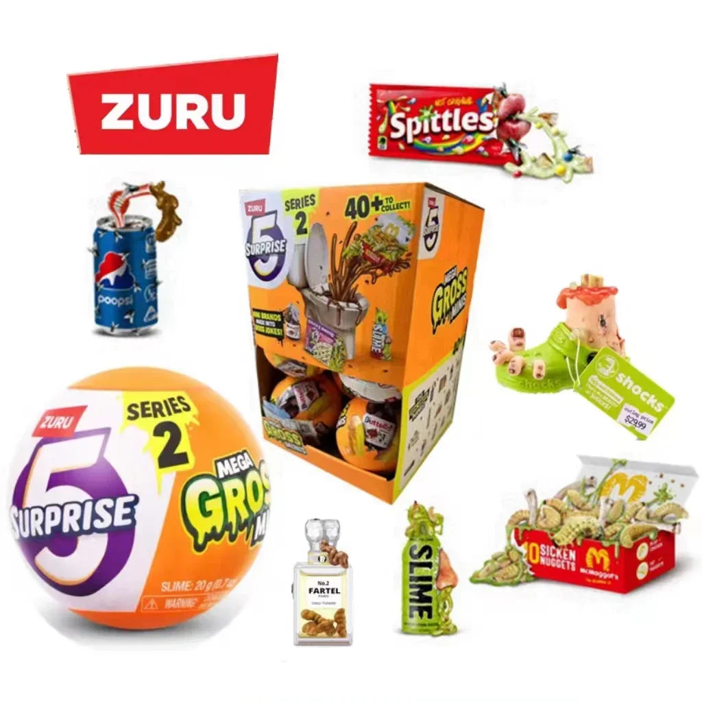 Zuru 5 Surprise Mini Brands Toys Zuru Mystery Blind Box Original Miniature Toy Childrens Surprise Blind Box Toy Gifts Cute Toys Good Vibrations