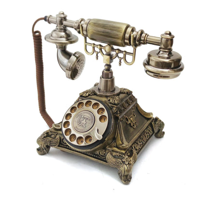 Wedding Audio Guest Book Telephone Classic Retro Rotary Craftsmanship Wedding Guestbook For Confessional Wedding Birthday Party Good Vibrations