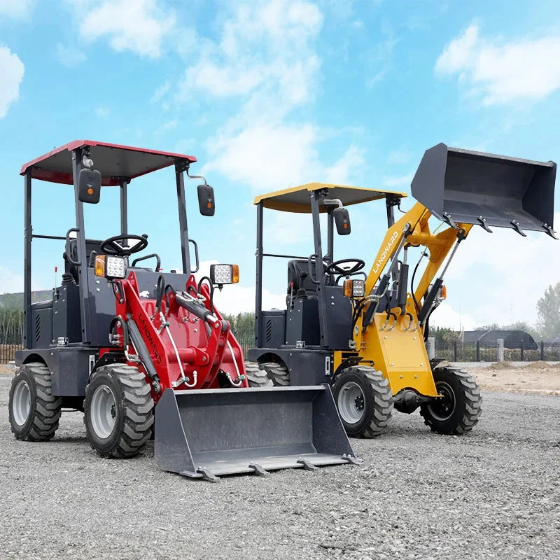 Farm Use Construction Machinery China Mini Electric Loader Battery Operated Small Articulated Front End Wheel Loader Customized Good Vibrations