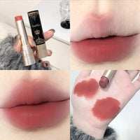 Gloss Velvet Matte Lip Stick 6-color Hidden Lip Lines Solid Lipstick Long-lasting Easy to Wear Makeup Lip Gloss Cosmetics Good Vibrations