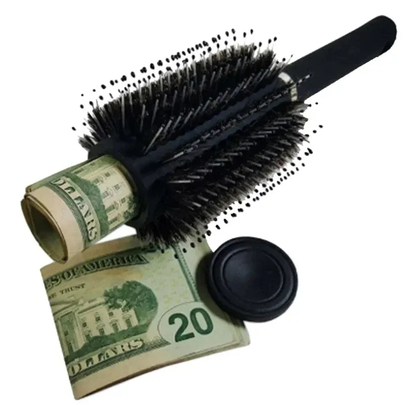 Hair Brush Comb Diversion Stash Safe Hidden Compartment Functions As An Authentic Brush Perfect for Travel or At Home Good Vibrations