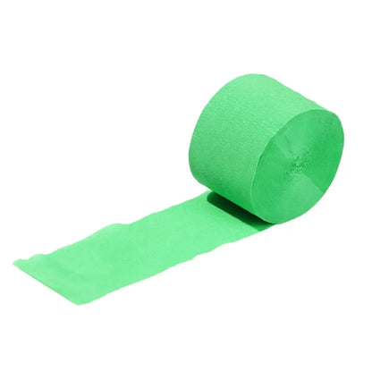 1 Roll DIY Party Supplies Baby Shower Decoration Garland Photography Backdrops DIY Paper Crepe Paper Streamers Wedding Decor Good Vibrations