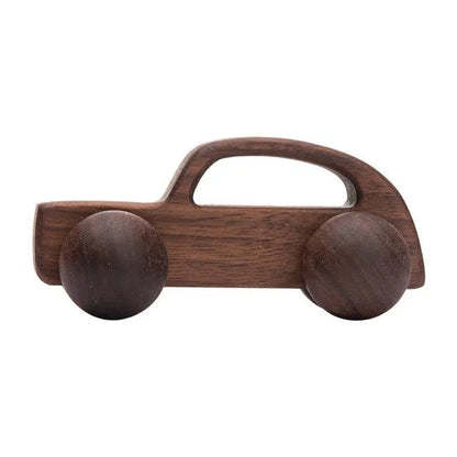 Wooden Cars Toys Maple Diy Crafts for Students Home Activities Montessori Grasping Teething Toy Newborn Birthday Gift Wood Block Good Vibrations