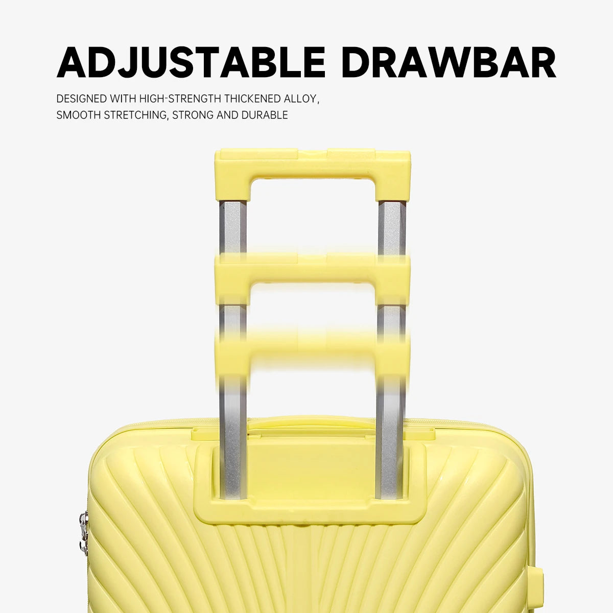 2025 New Large-Capacity and Durable Luggage Roller Suitcase Men and Women Carry-On Boarding Travel 20/24/28 Multi-Piece Set Good Vibrations
