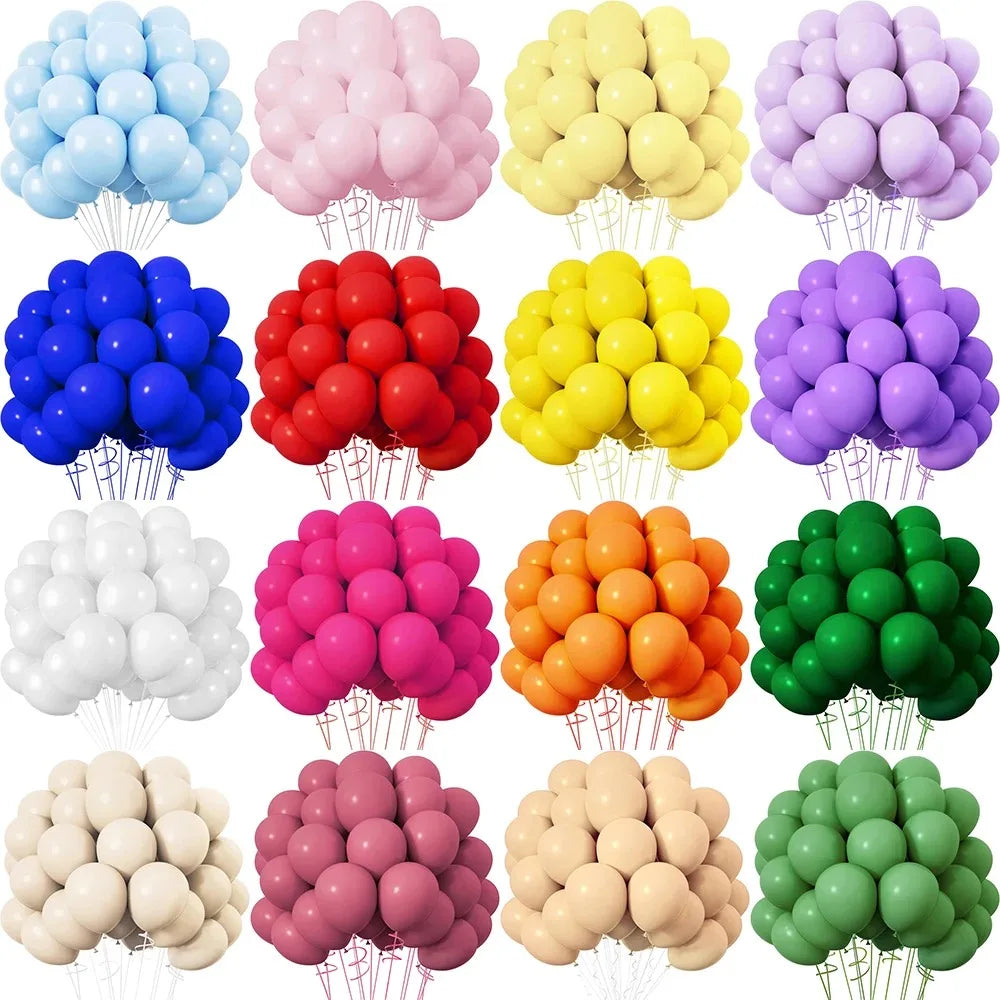 Pastel Purple Latex Party Balloons 120 Pack 12 Inch Round Helium Lavender Light Purple Lilac Balloons for Wedding Baby Shower Good Vibrations