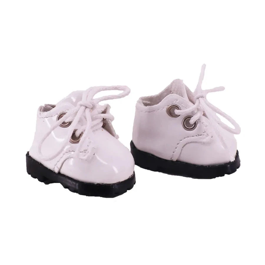 3.8cm Doll Shoes For labubu 17cm Plush Doll Clothes Accessories Girl's Toys ,Christmas Festival Birthday Gift Good Vibrations
