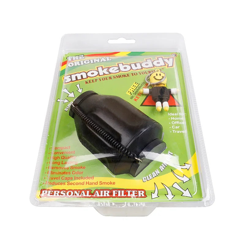 Portable Smoking Air Filter Office Car Personal Smoke Purifier Activated Carbon Filtration Party Supplies Cigarette Gift Good Vibrations Adult Super Store