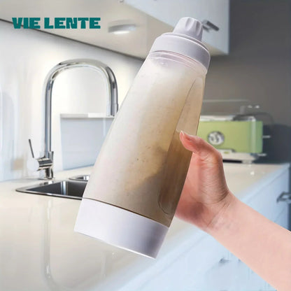 Pancake Batter Bottle Battler Mixer With Blender Ball Wire Whisk For Restaurant Baking Pancakes Cupcakes Muffins Crepes And More Good Vibrations