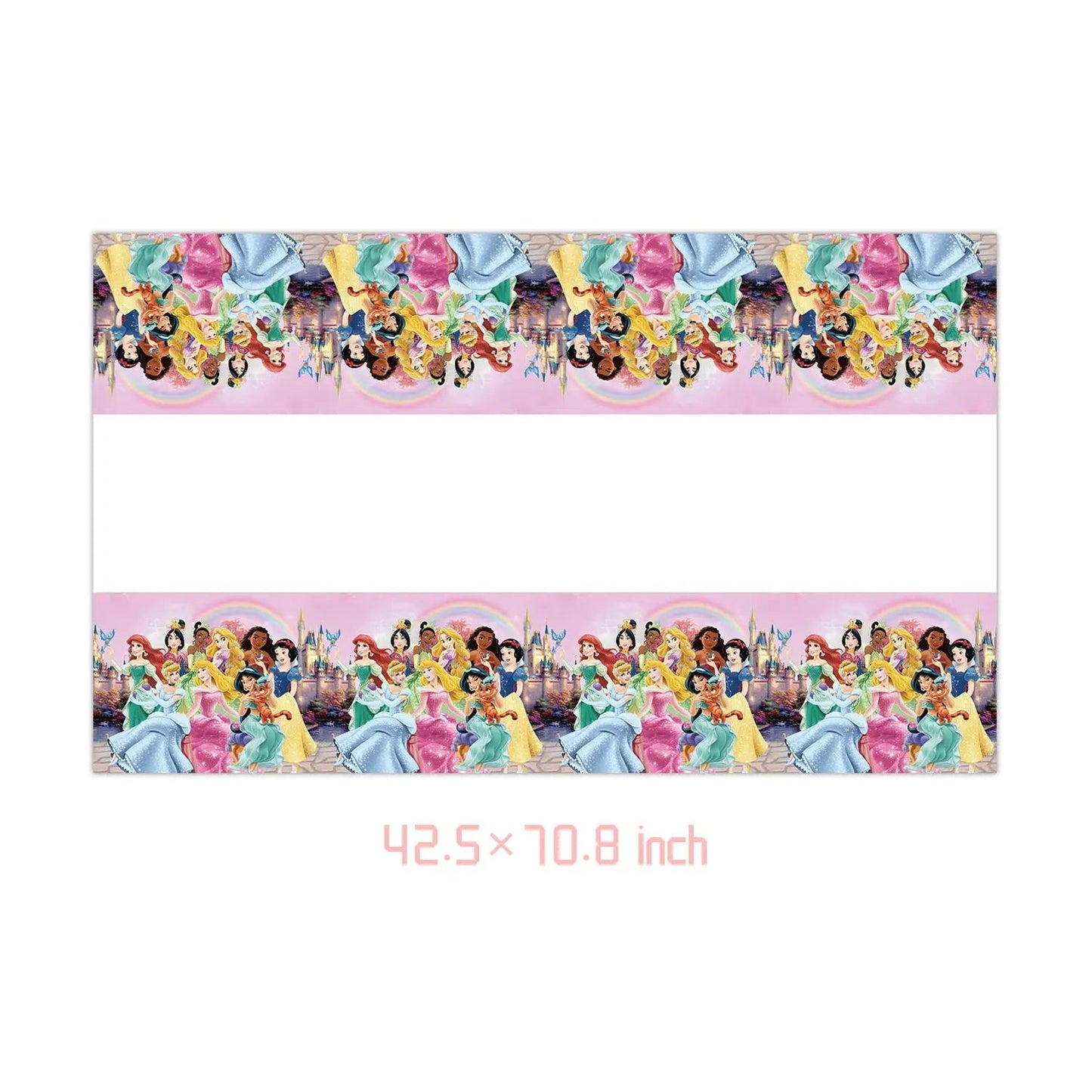 Princess Party Decorations Kids Girls Birthday Supplies Include Paper Cup Plate Napkin Balloon Banner Tablecloth Cake Topper Good Vibrations