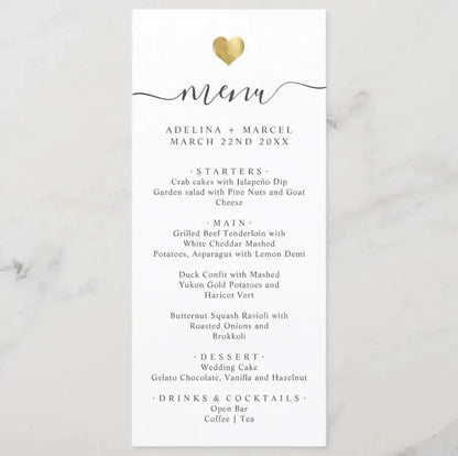 Customizable Wedding Menu, Personalized Wedding Menu, Green leaves and Flowers Menu Cards for Wedding, Custom Wedding Table Menu Good Vibrations
