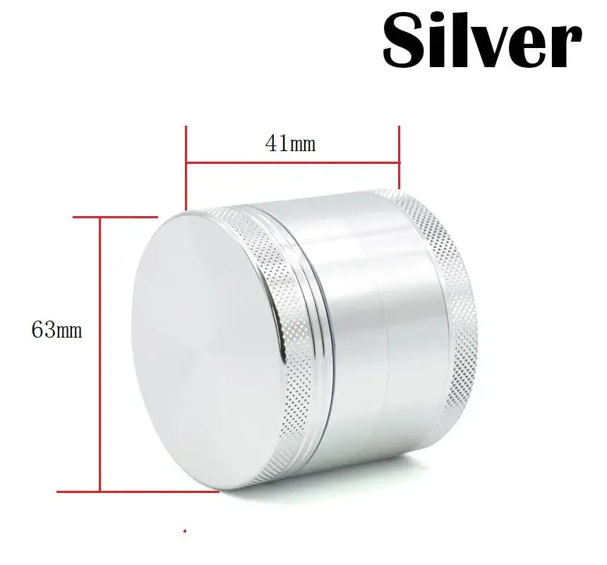 WE PUFF 4 Layers Cute Tobacco Grinder Zinc Alloy Herb Crusher Three Specifications 40/50/63mm Grinders for Smoking Accessories GOOD Vibrations Adult Super Store