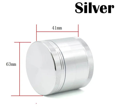 WE PUFF 4 Layers Cute Tobacco Grinder Zinc Alloy Herb Crusher Three Specifications 40/50/63mm Grinders for Smoking Accessories GOOD Vibrations Adult Super Store