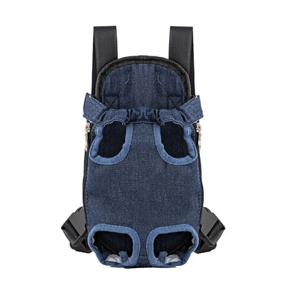 Adjustable Cat Carrier Bag Pet Double Shoulder Backpack Portable Bag Outdoor Travel Camping Hiking Cat Bag Dog Bag Good Vibrations