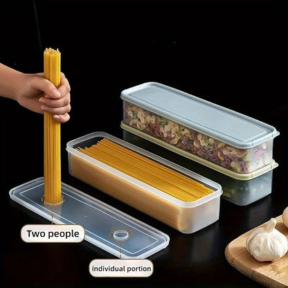 4 Pcs Long Rectangular Food Storage Containers, Plastic Reusable Refrigerator Organizer Boxes Kitchen Accessories Good Vibrations