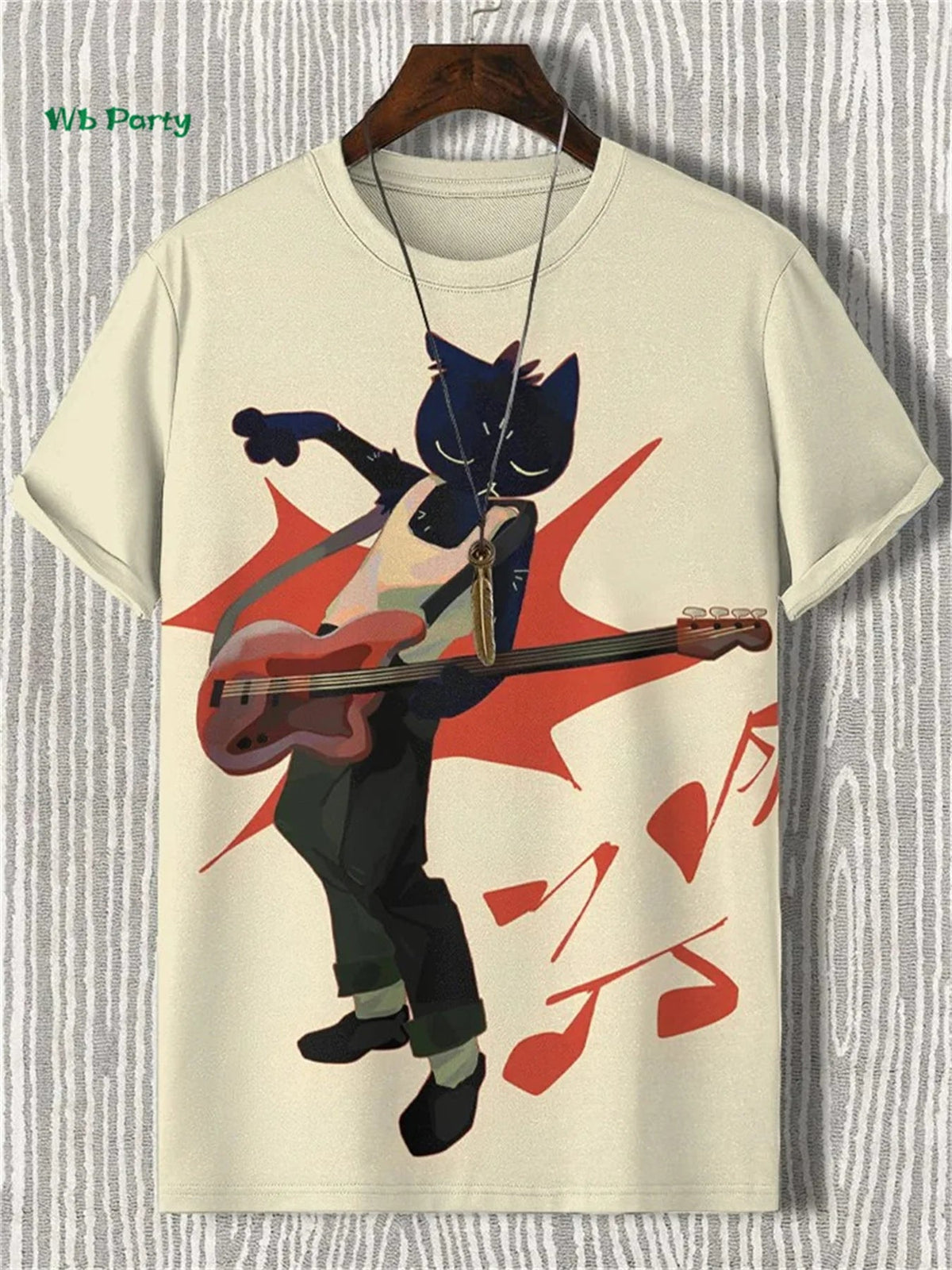 Cat Pattern Men's T-Shirt 3D Print Funny Animal Short Sleeve T-Shirt Oversized Tops Summer Daily Outdoor Casual Men's Clothing Good Vibrations