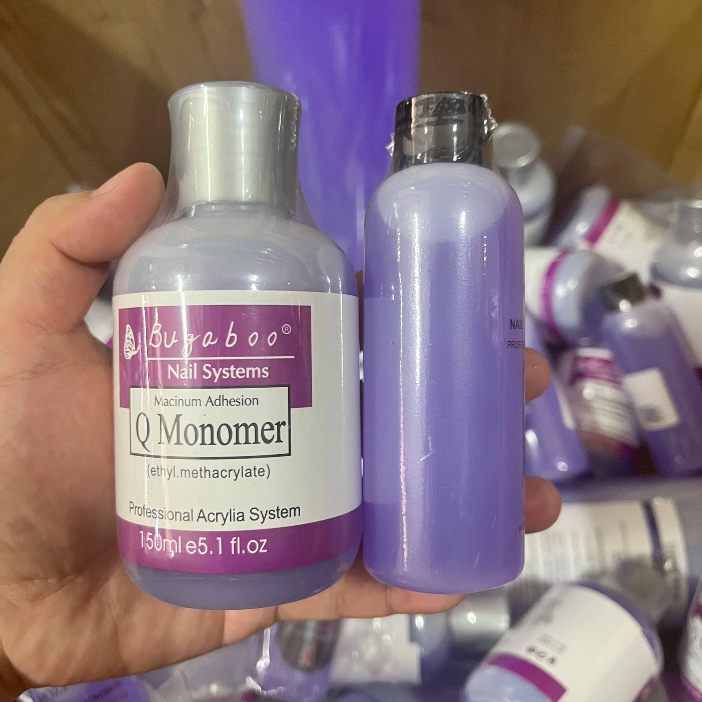 40-150ML Acrylic Liquid Monomer Nails Professional Acrylic Nail System for Nail Extensions Quick Dry For Nail Salon & Home DIY * Good Vibrations