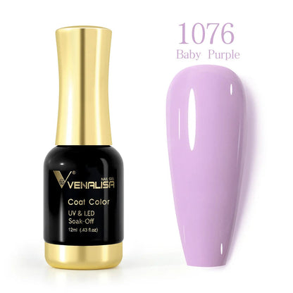 Nail Salon Long Lasting Shining Soak Off Color Nail Gel Polish Good Quality Topcoat Color Gel 111 Colors Nail Polish Gel Lacquer Good Vibrations