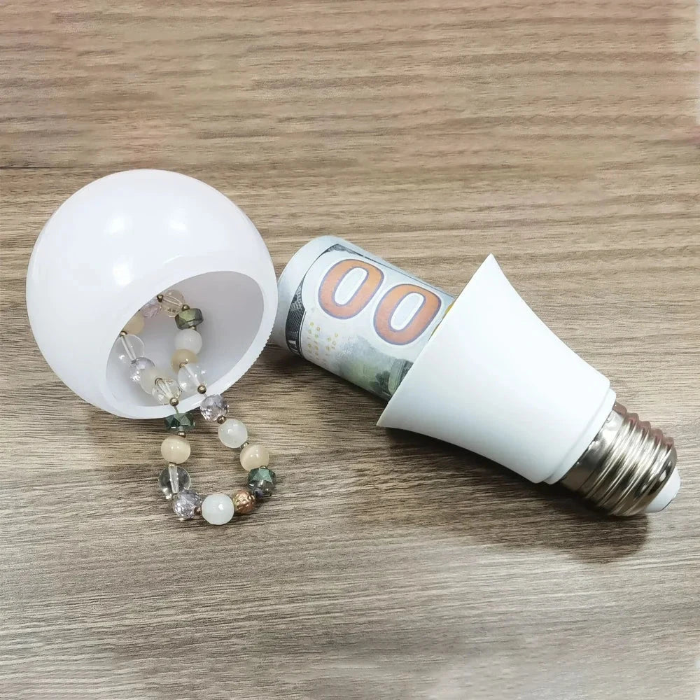 Sight Secret Light Bulb Home Diversion Stash Can Safe  Hiding Spot ⁣⁣⁣⁣ Hidden Storage Secret Compartment Good Vibrations