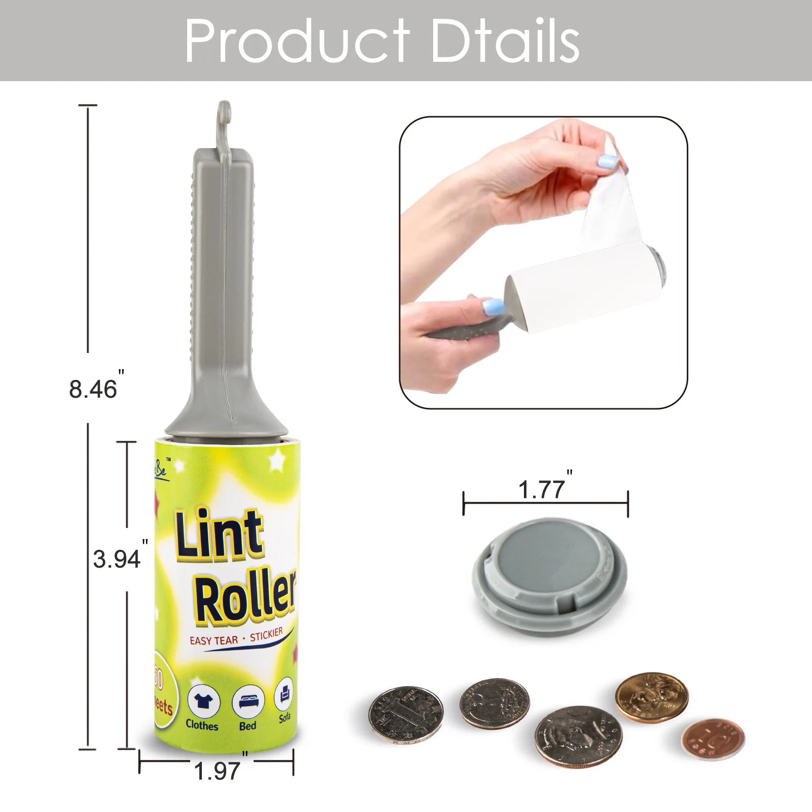 Hidden Safe Box Hair Sticking Roller Lint Roller Empty Stash Box Sight Secret Hide Cash Jewelry Pills For Home Travel Money Safe Good Vibrations Adult Super Store