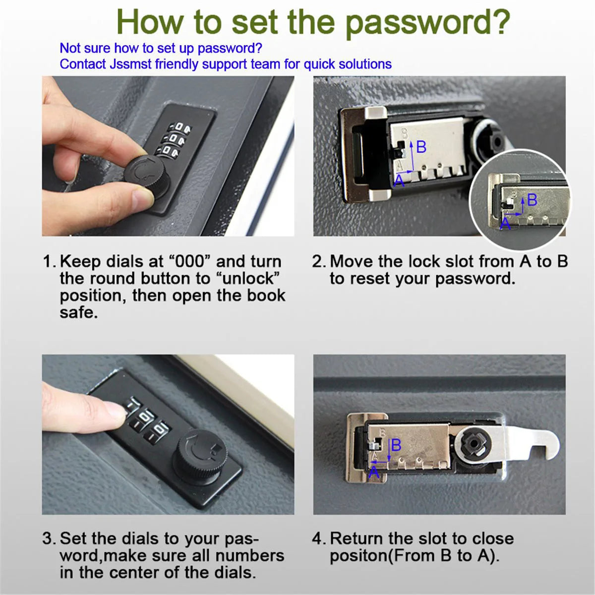 Book Safe with Combination Lock Dictionary Diversion Metal Lock Box for Home Office Code Lock for Money Dictionary Safe Box Good Vibrations Adult Super Store