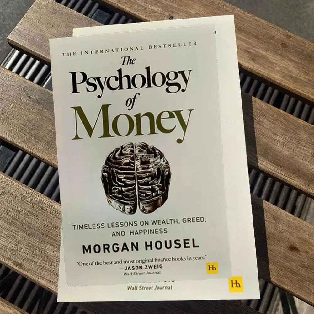 The Psychology of Money Books for Adults, Timeless Lessons on Wealth, Greed, Happiness, Business, Books Good Vibrations